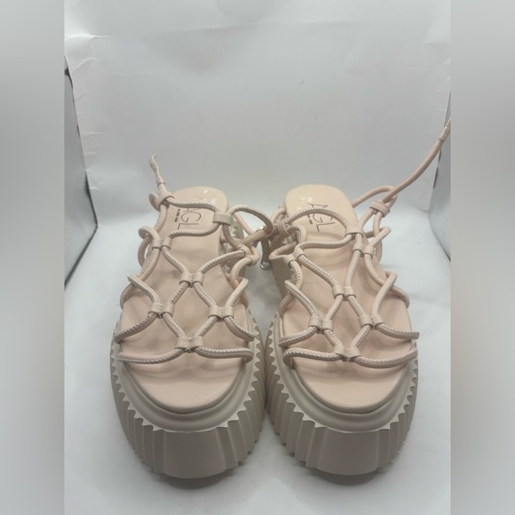 AGL Messy Platform Sandals SZ 10 - Picture 2 of 7